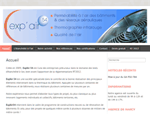 Tablet Screenshot of expair54.fr